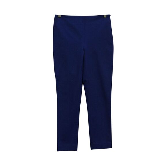 Joseph Tailored Pants in Blue Viscose - Picture 1 of 4